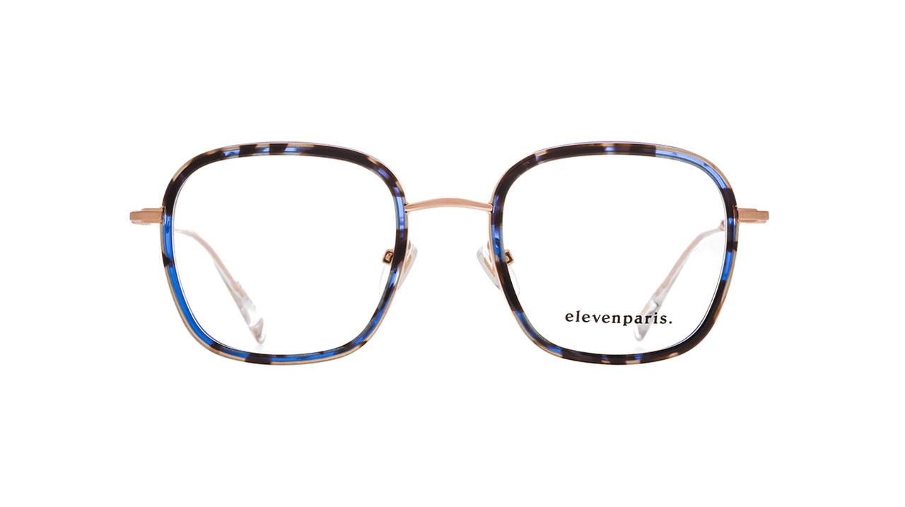 Paire de lunettes de vue Elevenparis Epam038 couleur bleu - Doyle