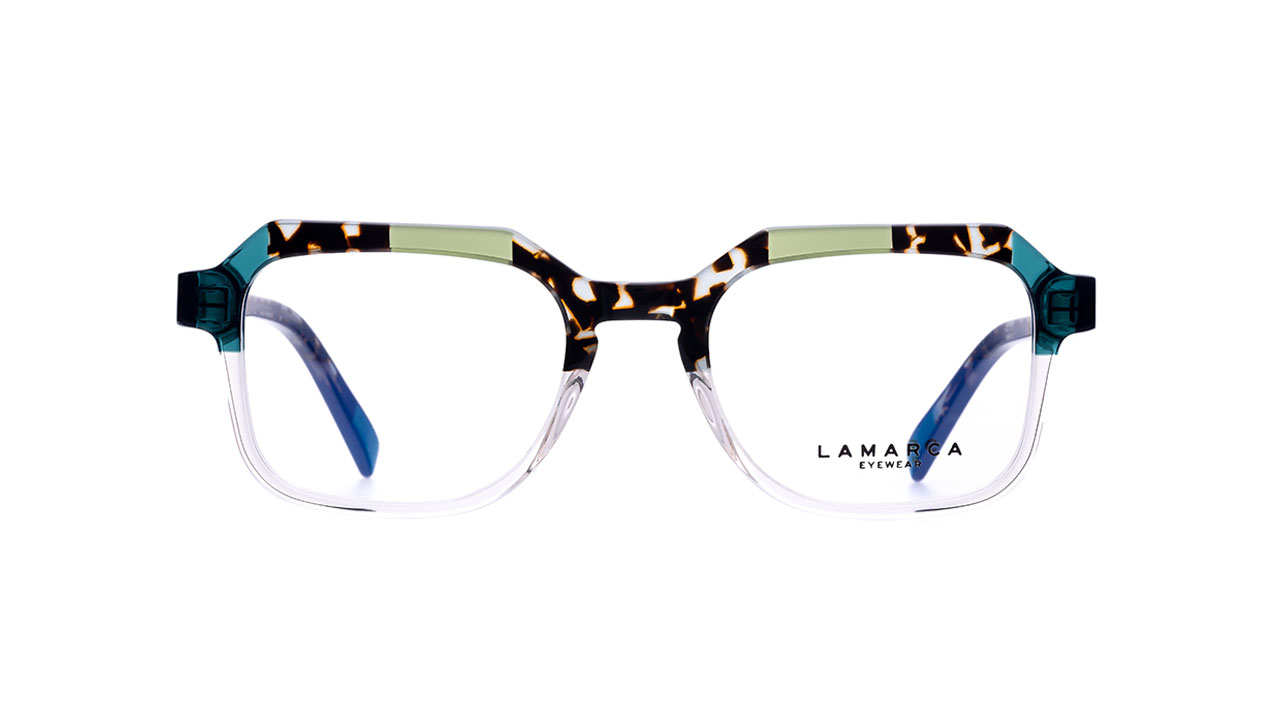 Paire de lunettes de vue Lamarca Mosaico 119 couleur vert - Doyle