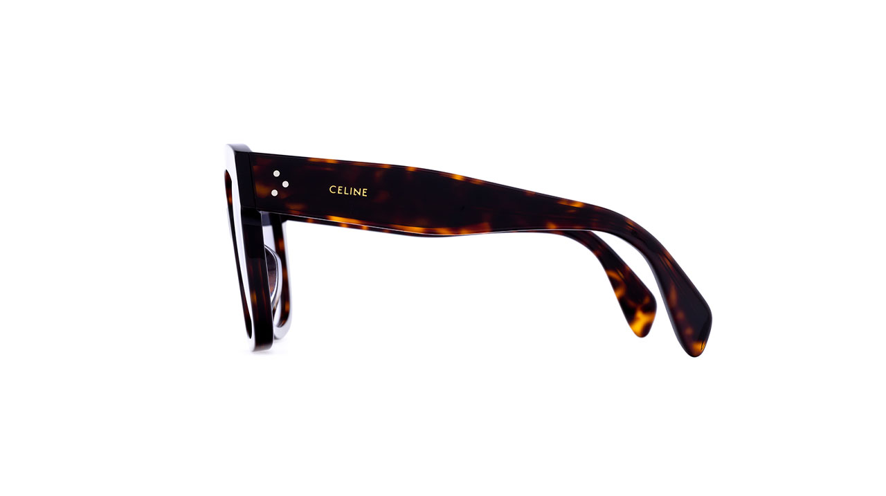 Paire de lunettes de soleil Celine-paris Cl4002un /s couleur havane - Côté droit - Doyle