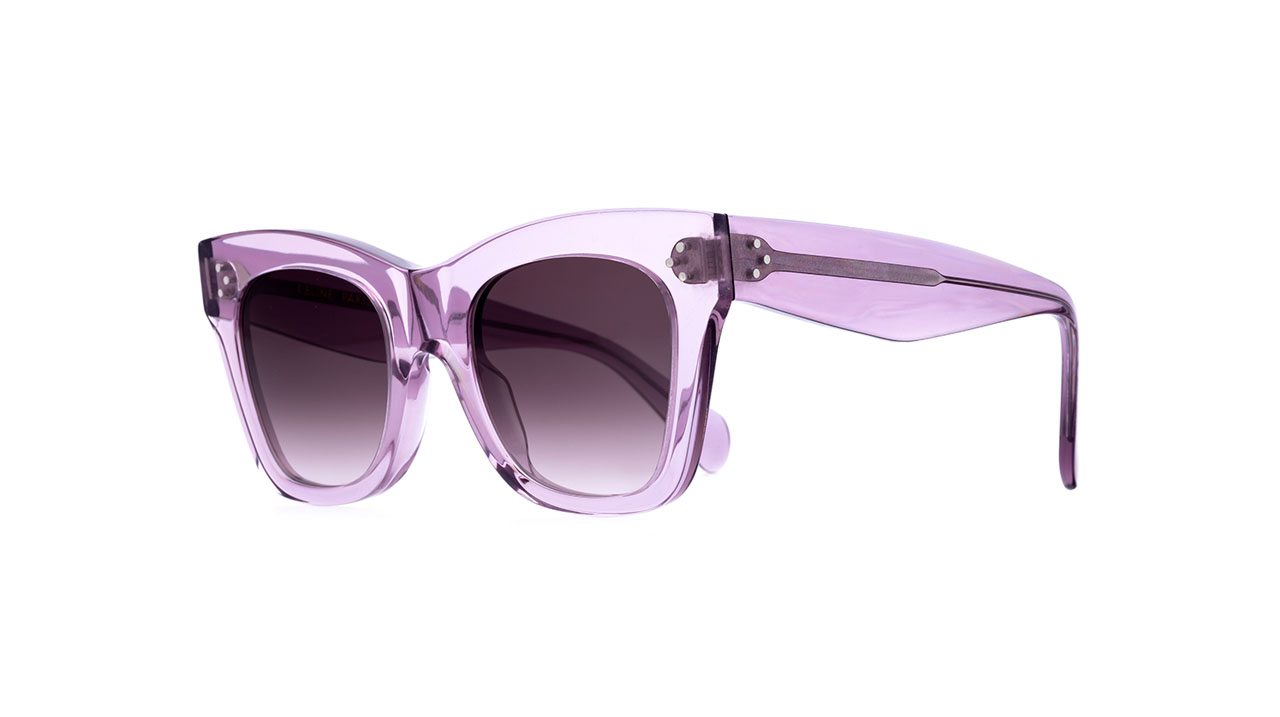 Paire de lunettes de soleil Celine-paris Cl4004in /s couleur rose - Côté à angle - Doyle