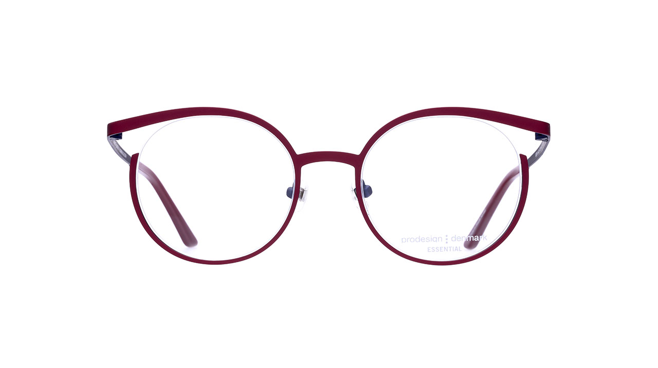 Paire de lunettes de vue Prodesign Flow 1 couleur rouge - Doyle