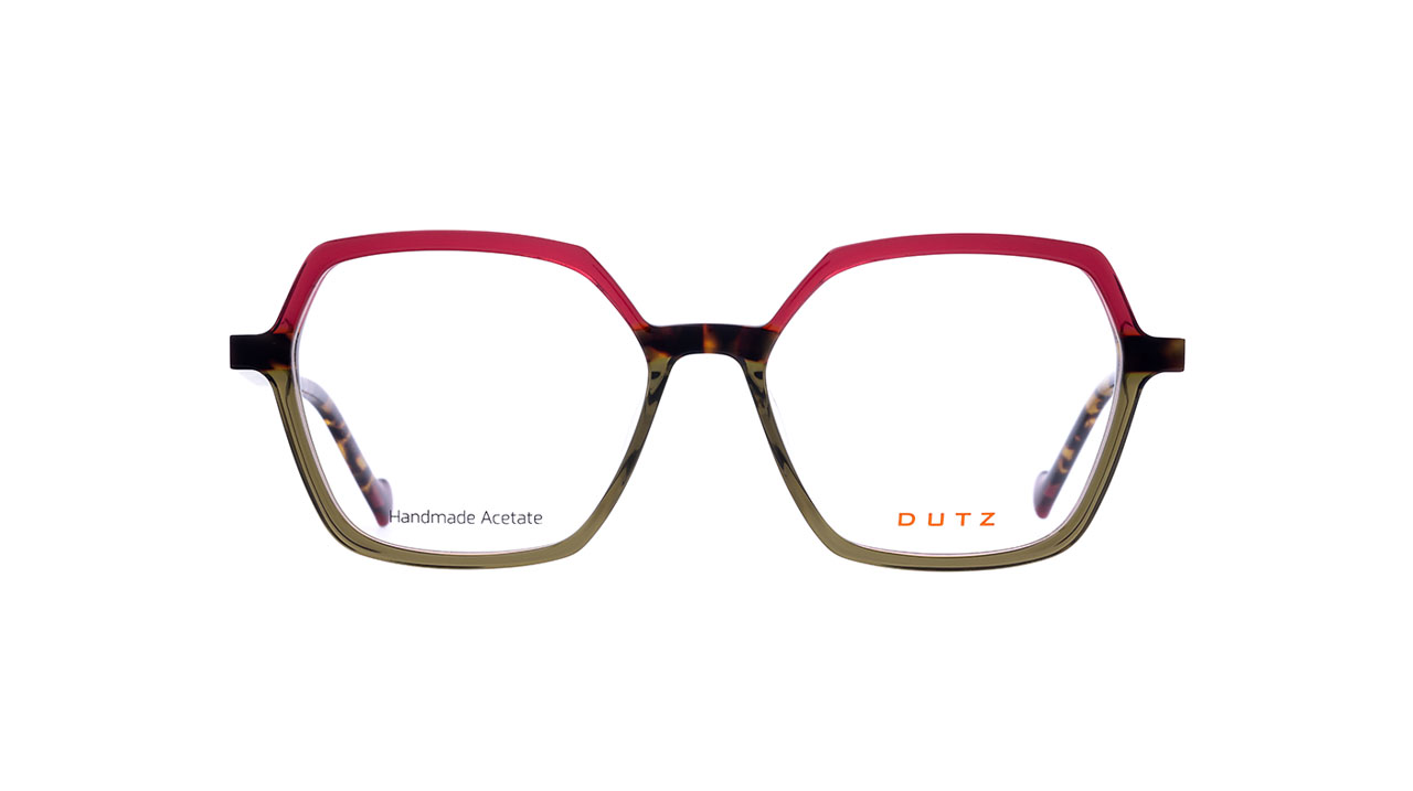 Paire de lunettes de vue Dutz Dz2300 couleur rouge - Doyle