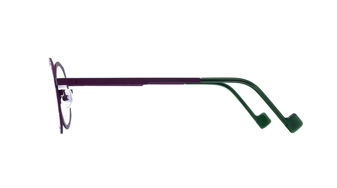 Paire de lunettes de vue Dutz Dz847 couleur brun - Côté droit - Doyle