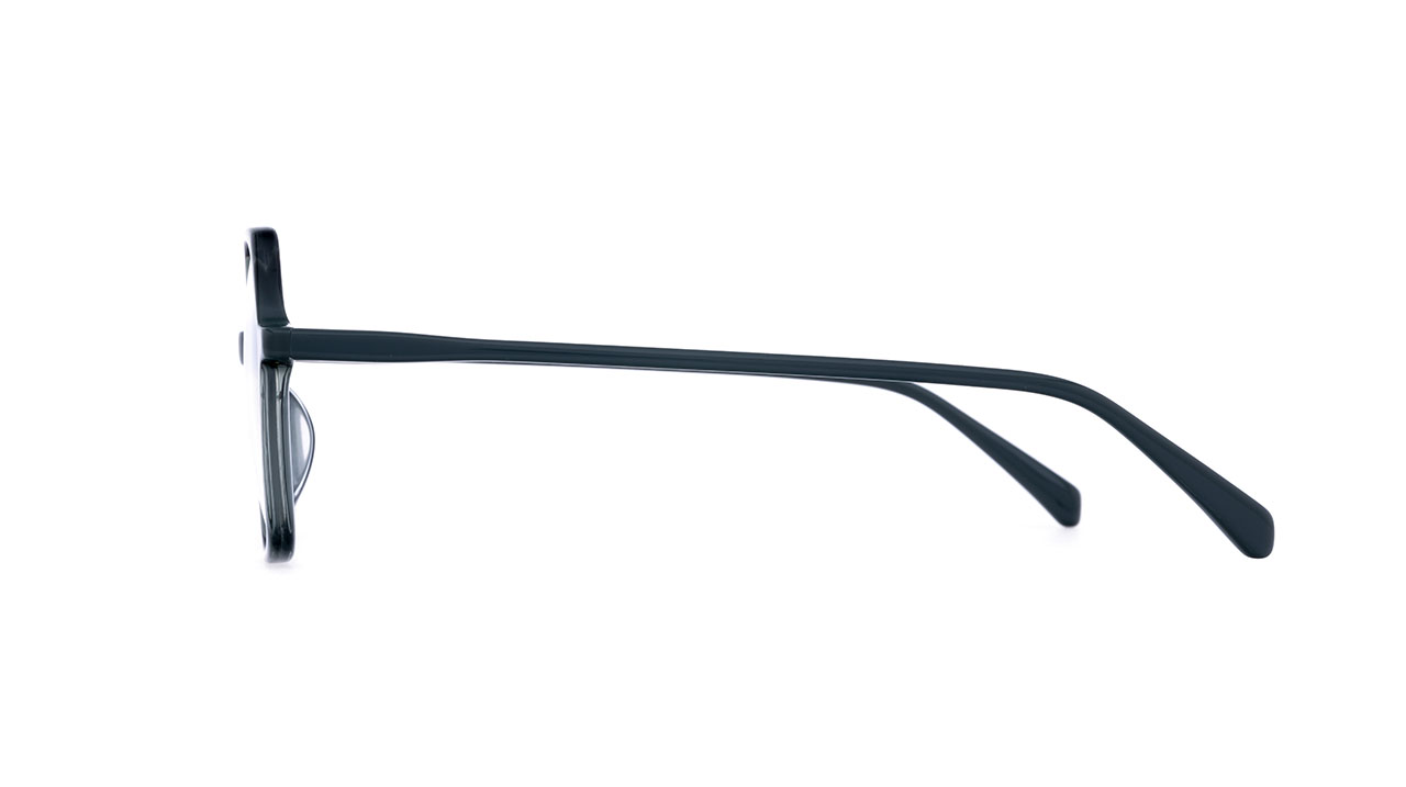 Paire de lunettes de vue Kaleos Perry couleur gris - Côté droit - Doyle
