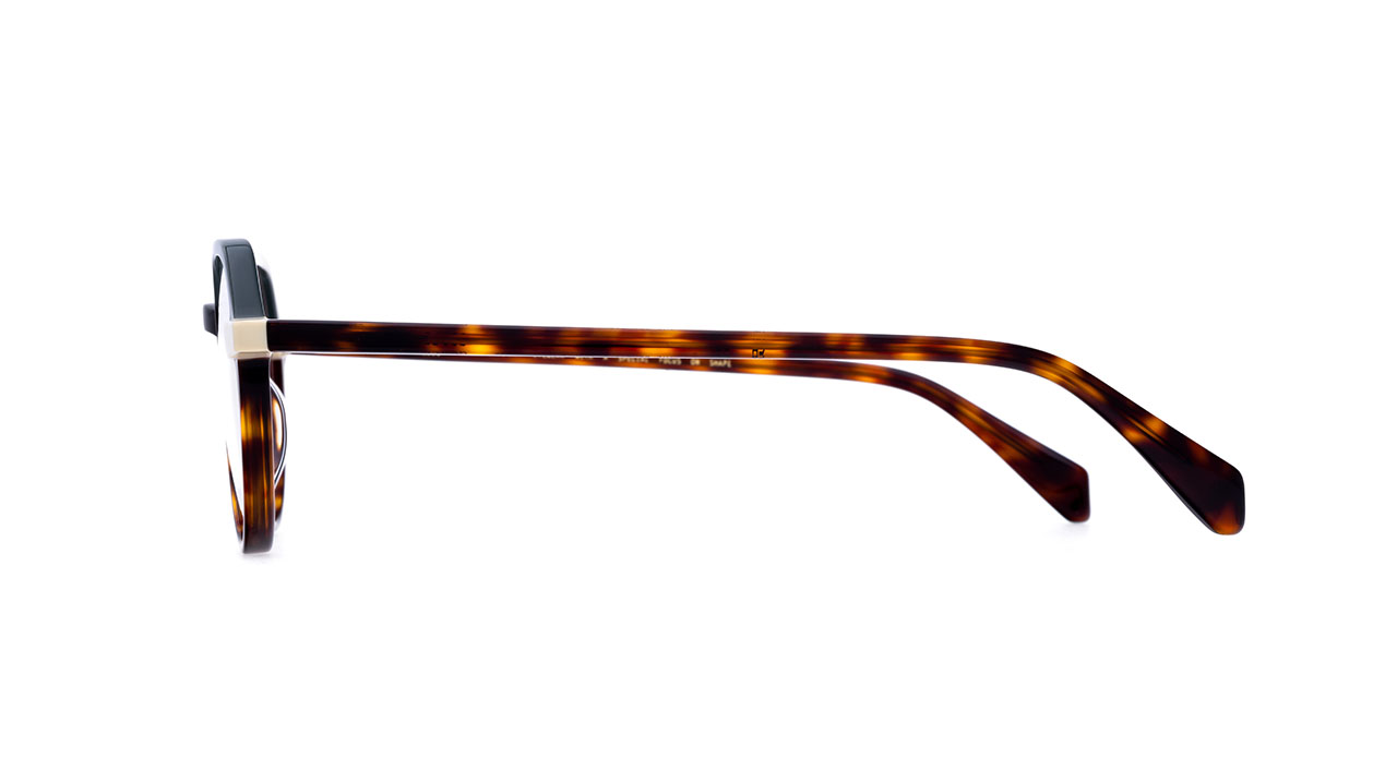 Paire de lunettes de vue Kaleos Gould couleur brun - Côté droit - Doyle