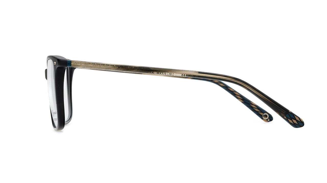 Paire de lunettes de vue Etnia-vintage Calonge couleur noir - Côté droit - Doyle