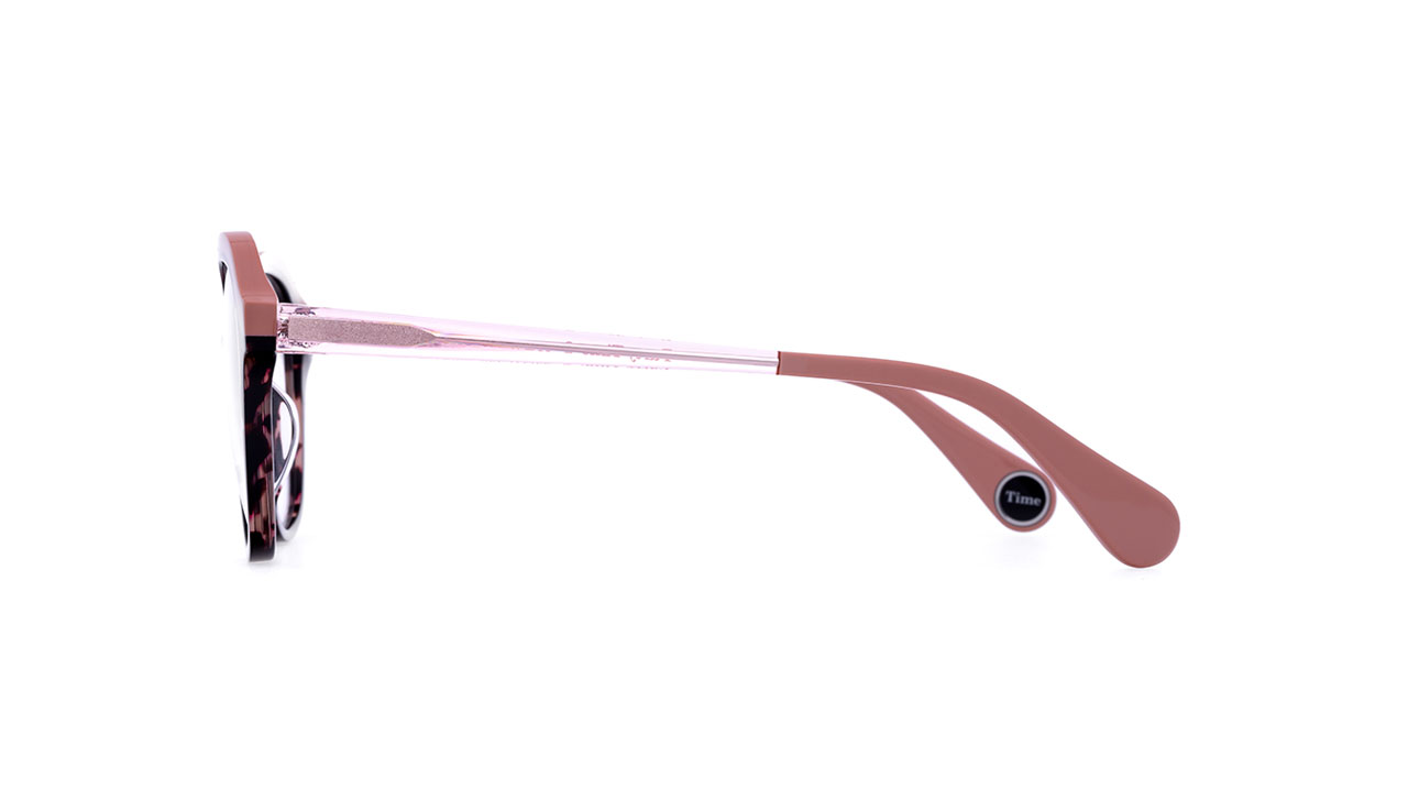 Paire de lunettes de vue Woow Party time 2 couleur rose - Côté droit - Doyle