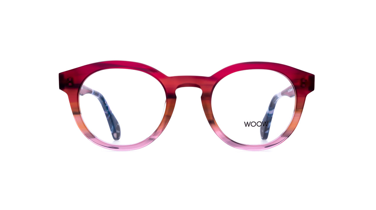 Paire de lunettes de vue Woow No brainer 1 couleur rouge - Doyle