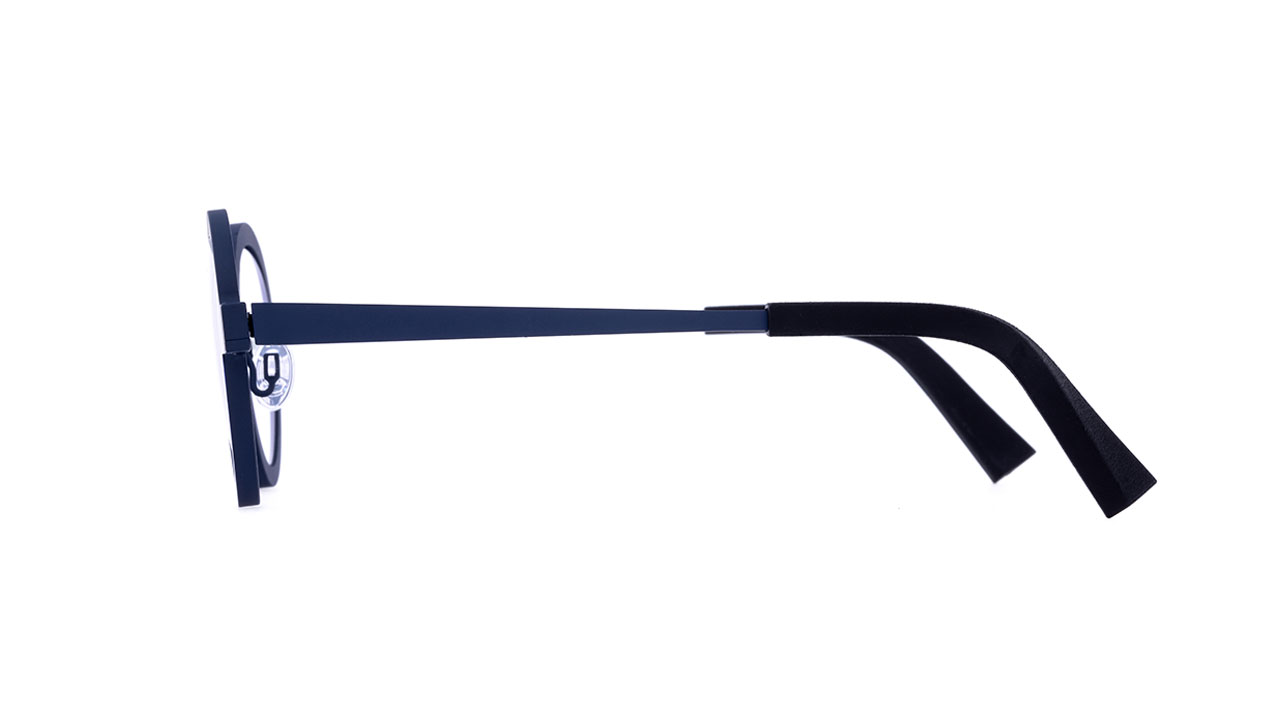 Paire de lunettes de vue Theo-eyewear Collins couleur bleu - Côté droit - Doyle