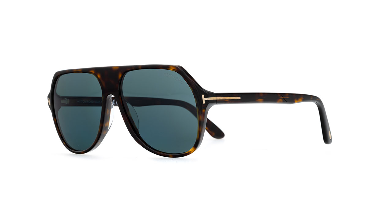 Paire de lunettes de soleil Tom-ford Tf934 /s couleur brun - Côté à angle - Doyle