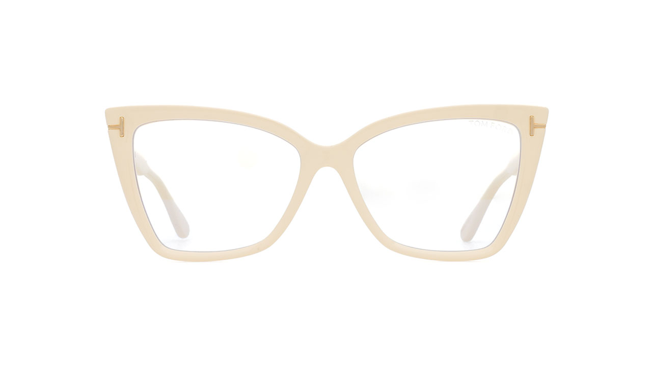 Paire de lunettes de vue Tom-ford Tf5844-b couleur sable - Doyle