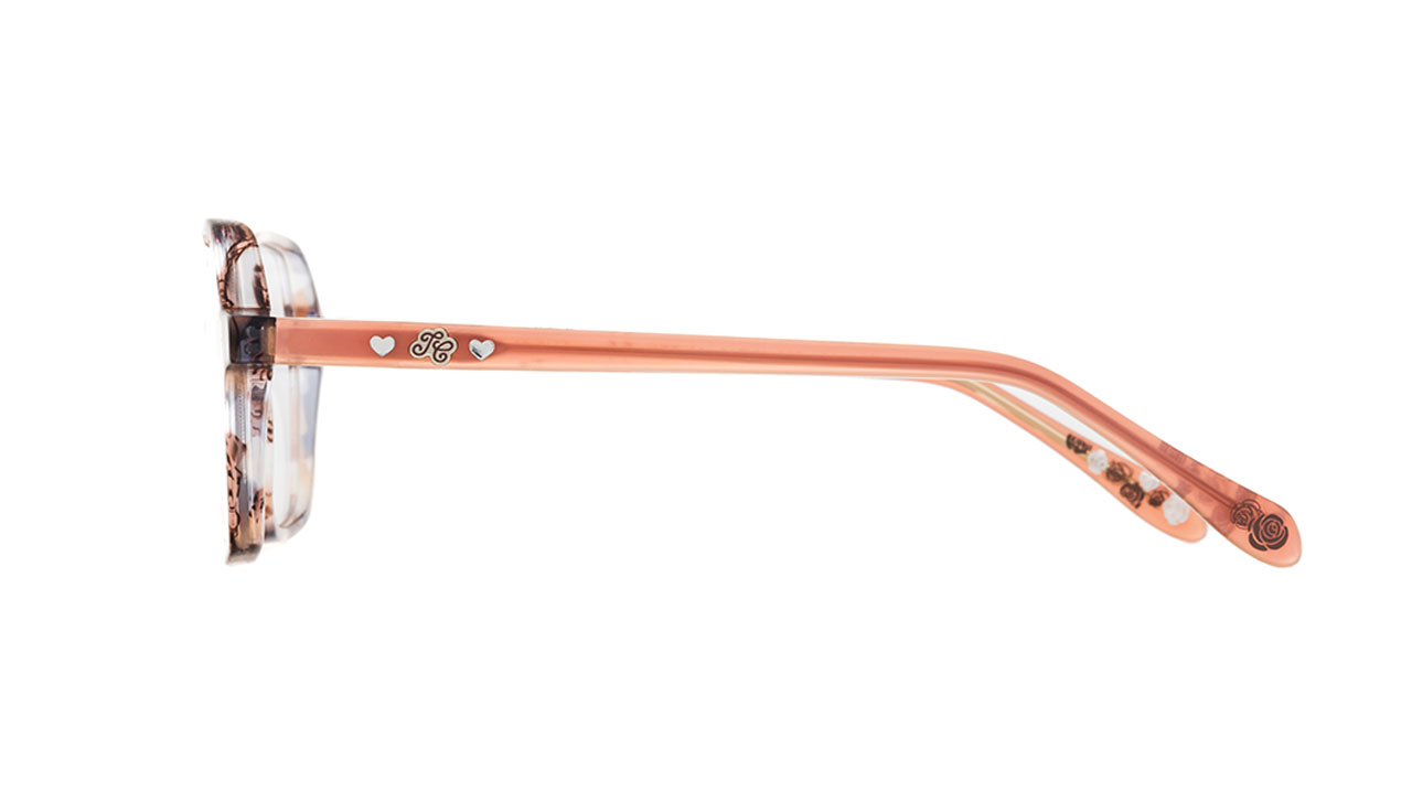 Paire de lunettes de vue Tartine-et-chocolat Tcaa394 couleur rose - Côté droit - Doyle