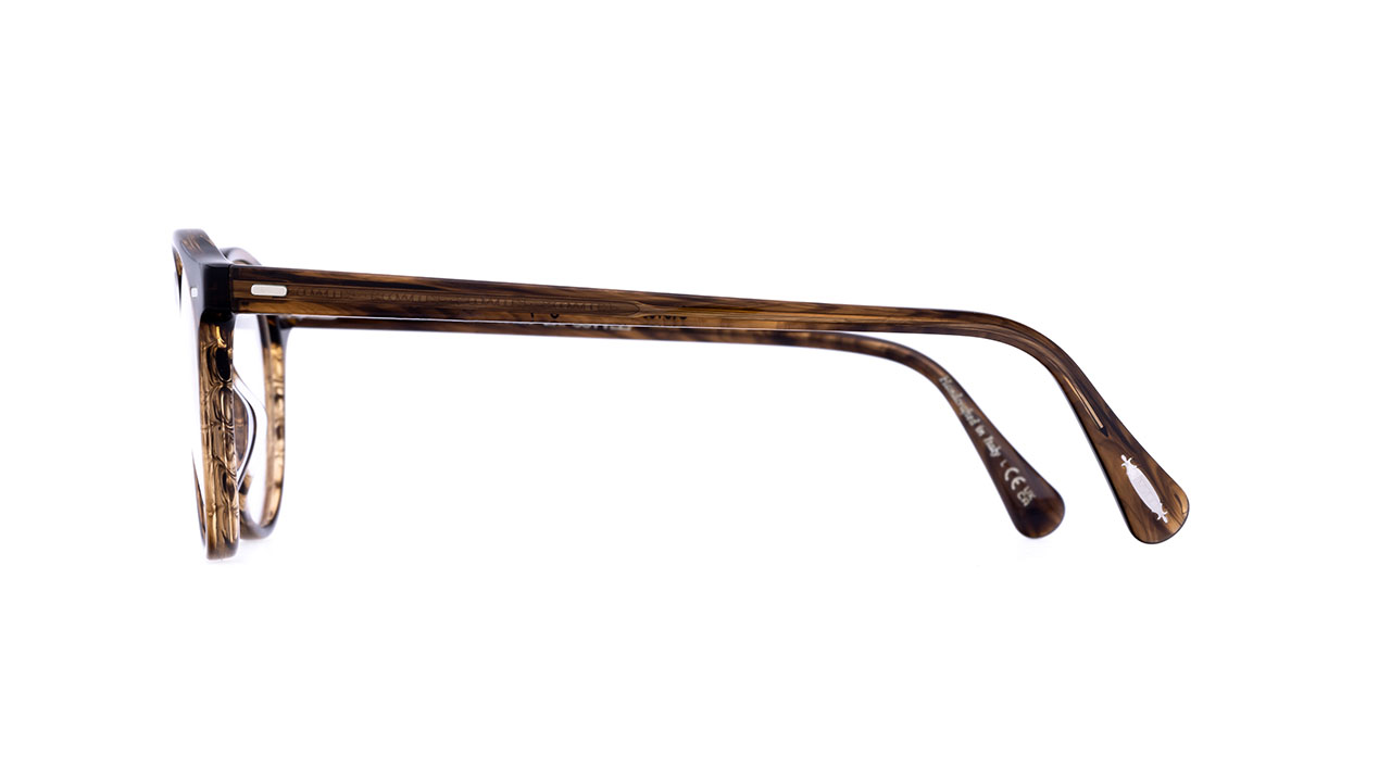 Paire de lunettes de vue Oliver-peoples-ancien Gregory peck ov5186 couleur brun - Côté droit - Doyle