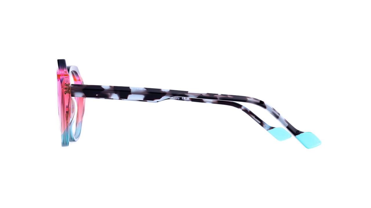 Paire de lunettes de vue Face-a-face Kaledo 2 couleur bleu - Côté droit - Doyle