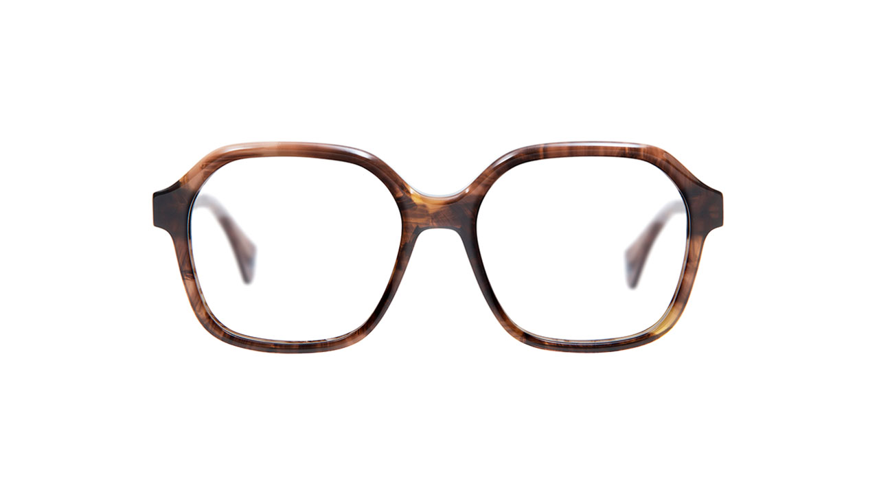 Paire de lunettes de vue Gigi-studio Federica couleur brun - Doyle