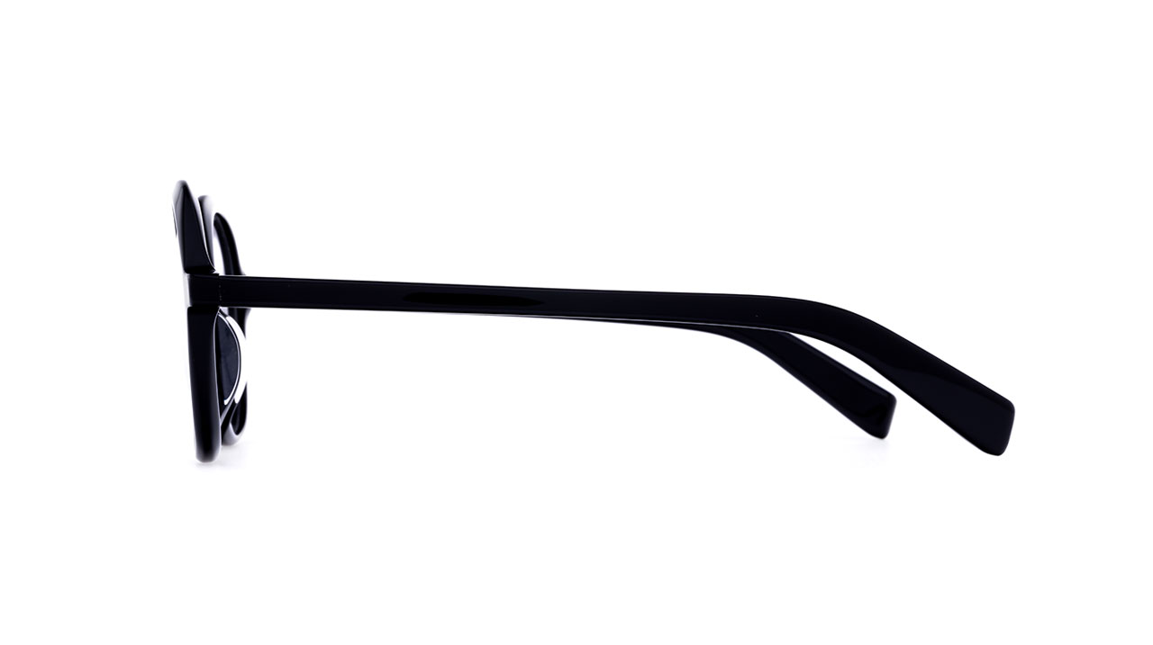 Paire de lunettes de vue Kaleos Sage couleur noir - Côté droit - Doyle