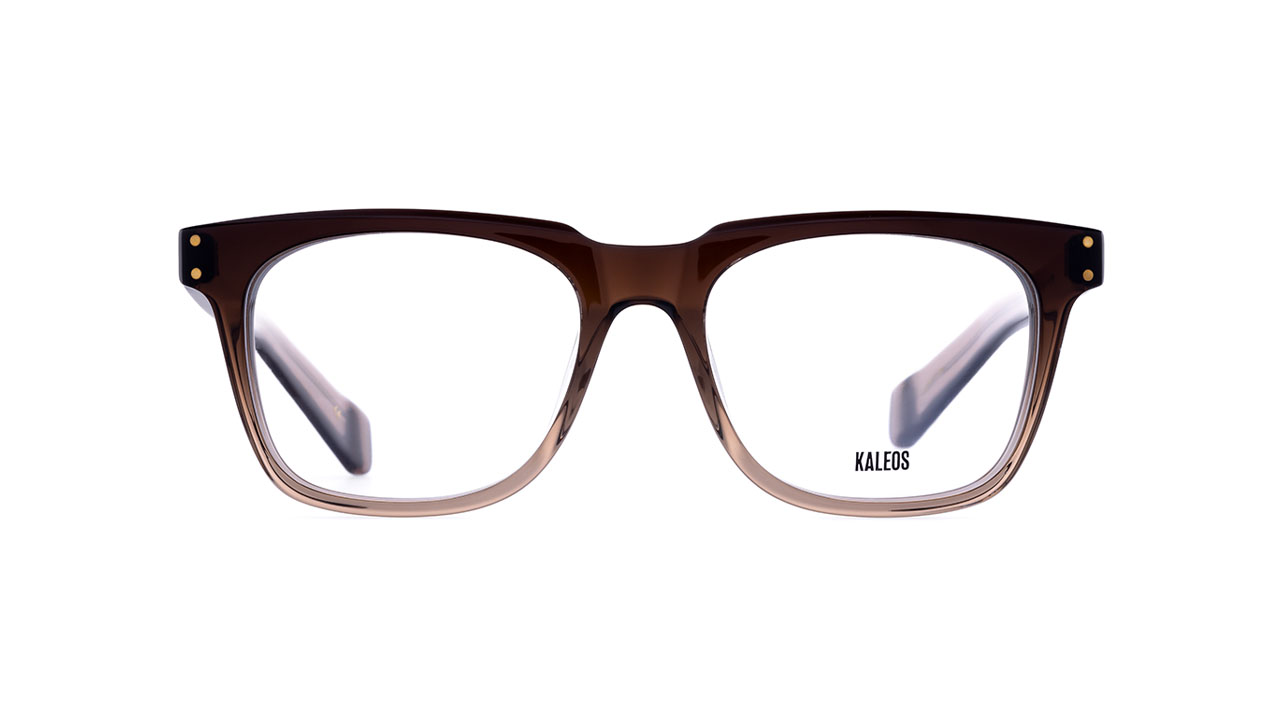 Paire de lunettes de vue Kaleos Soprano big couleur brun - Doyle