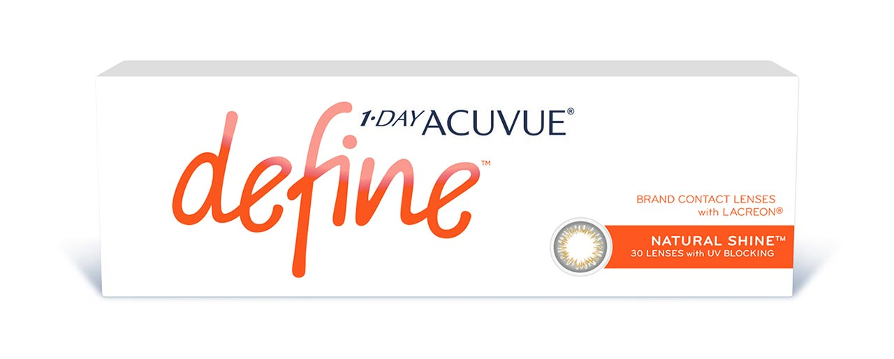 Contact lenses Acuvue 1-day define - Doyle