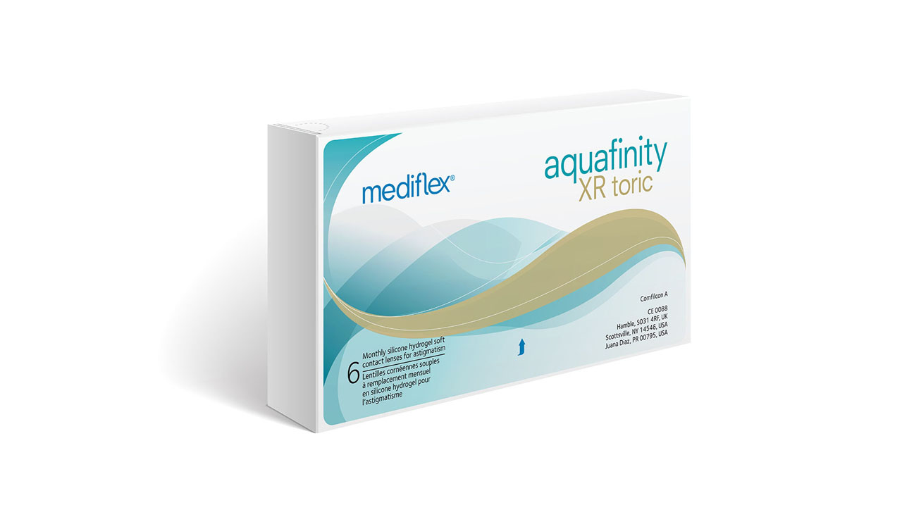 Verres de contact Aquafinity 116 torique xr - Doyle