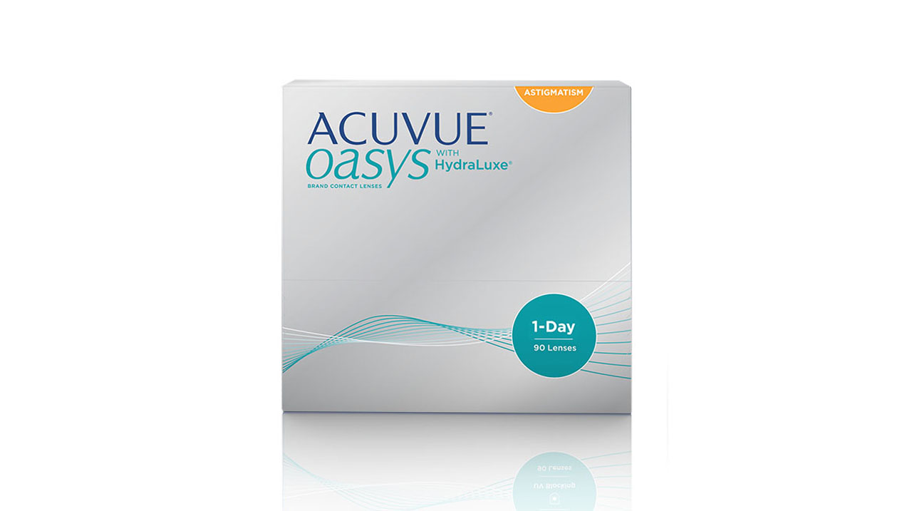 Verres de contact Acuvue oasys 1 day ast - Doyle