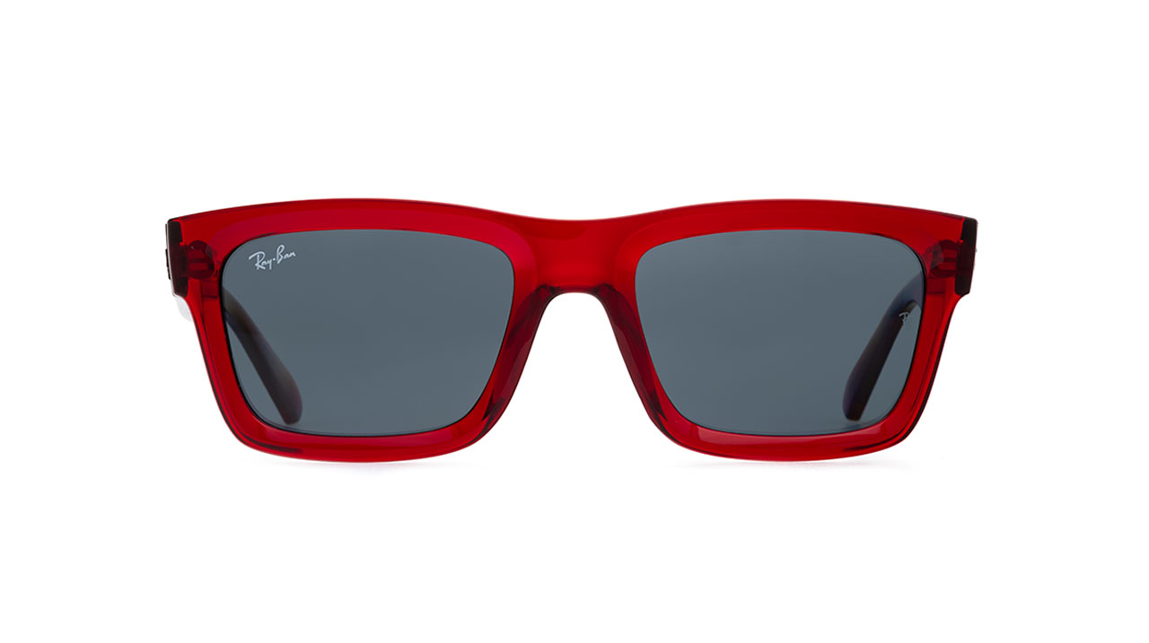 Paire de lunettes de soleil Ray-ban Rb4396 couleur rouge - Doyle