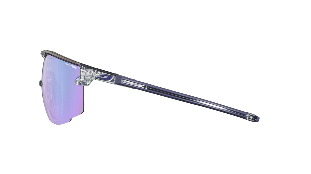 Paire de lunettes de soleil Julbo Js546 ultimate couleur mauve - Côté droit - Doyle