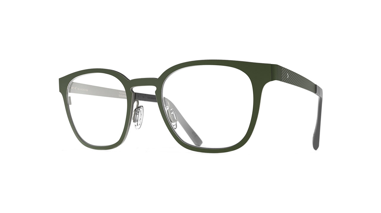 Paire de lunettes de vue Blackfin Bf1002 dayton couleur vert - Côté à angle - Doyle