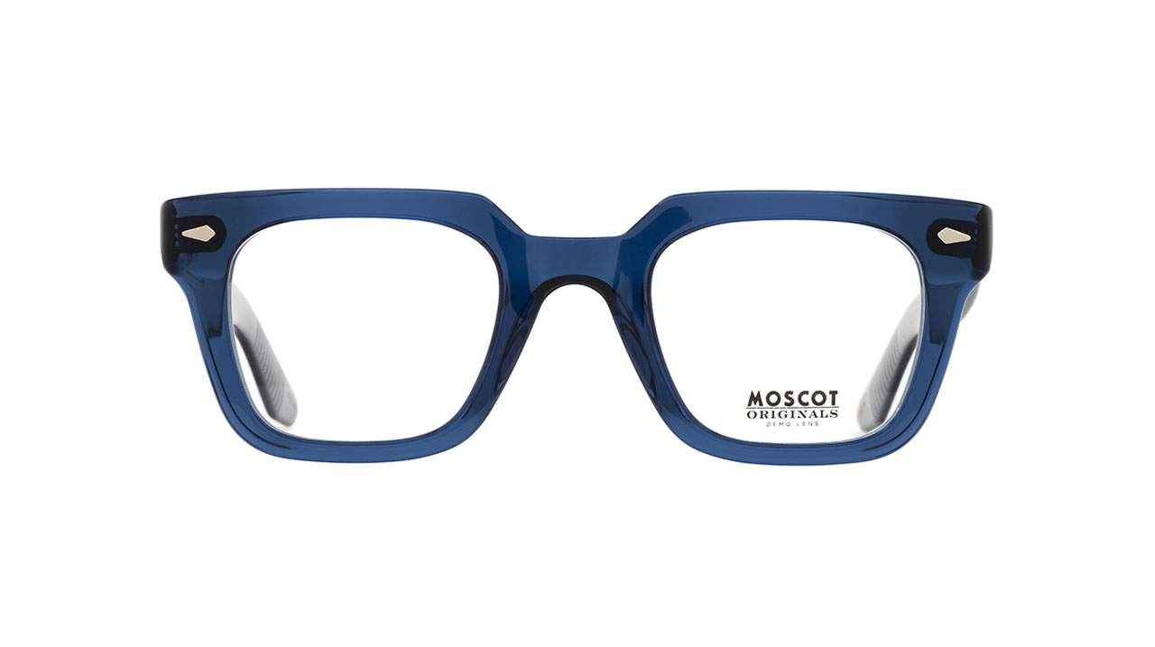 Paire de lunettes de vue Moscot Grober couleur marine - Doyle