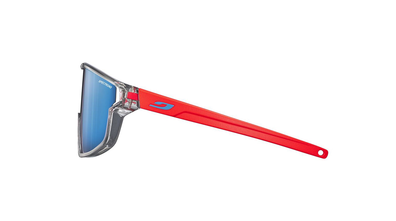 Paire de lunettes de soleil Julbo Js560 fury mini couleur gris - Côté droit - Doyle