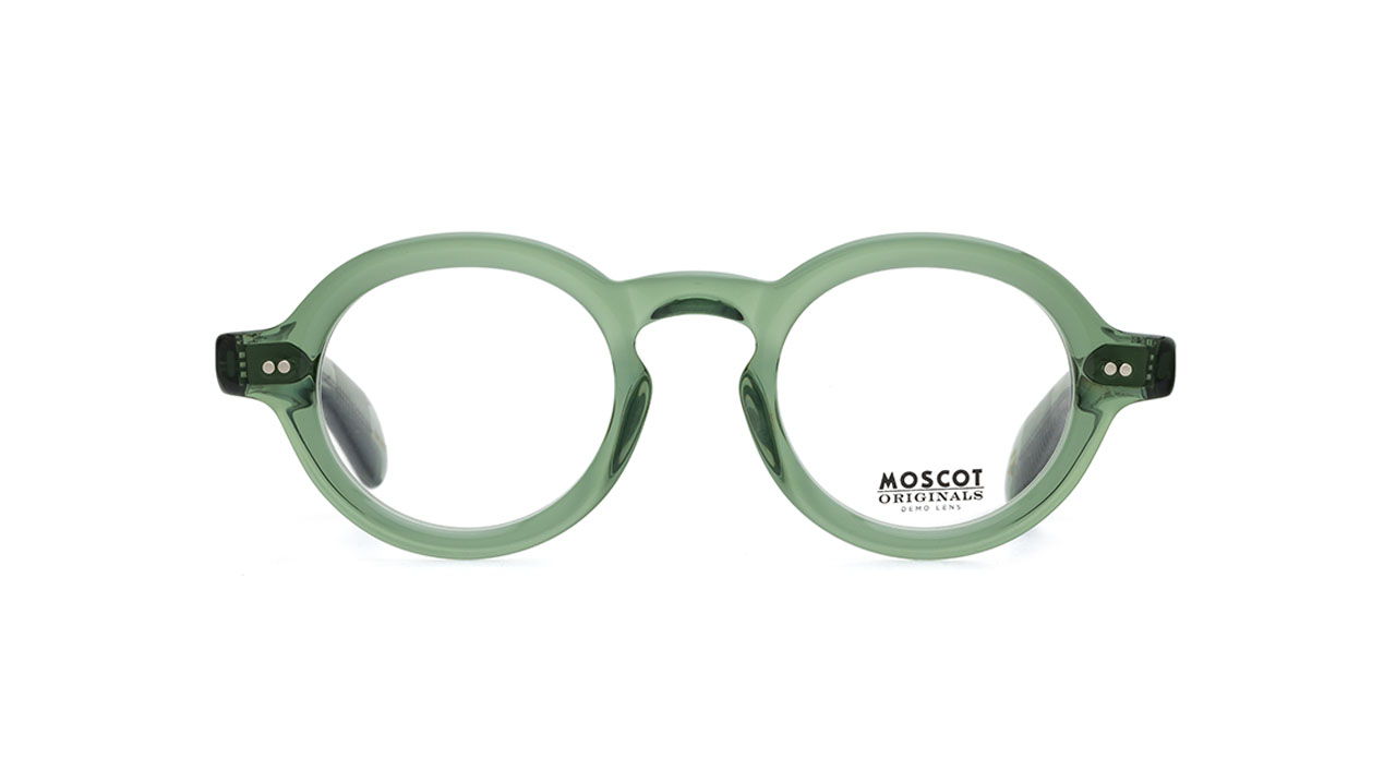 Paire de lunettes de vue Moscot Foygel couleur vert - Doyle