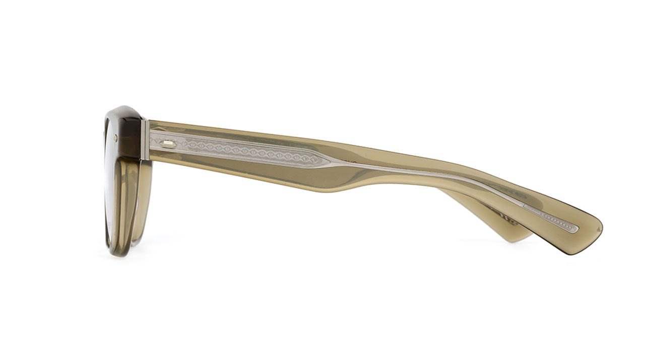 Paire de lunettes de vue Oliver-peoples Allenby ov5508u couleur vert - Côté droit - Doyle