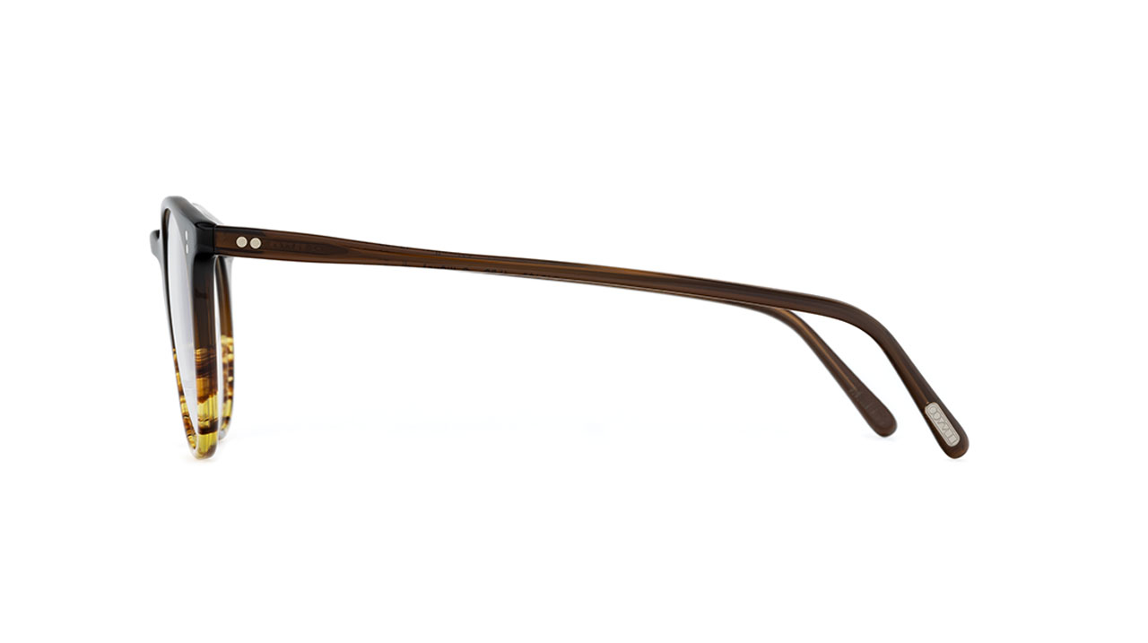 Paire de lunettes de vue Oliver-peoples O'malley ov5183 couleur brun - Côté droit - Doyle