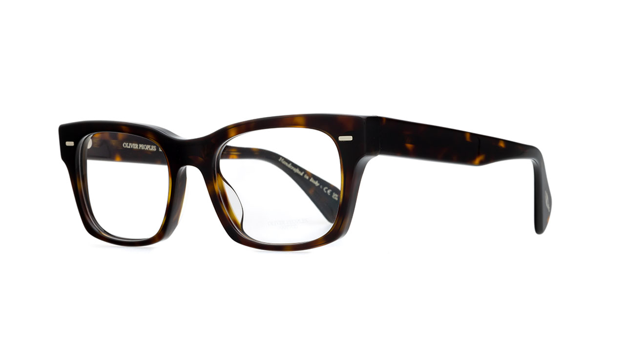 Paire de lunettes de vue Oliver-peoples Ryce ov5332u couleur brun - Côté à angle - Doyle