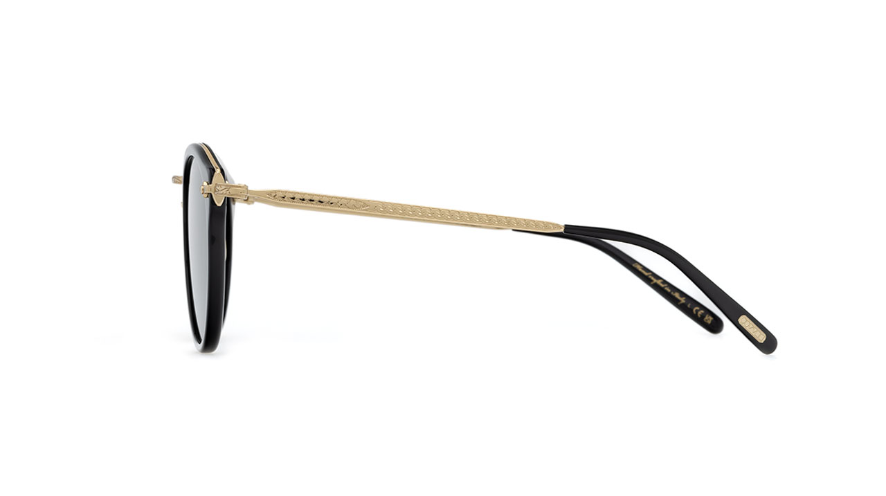 Paire de lunettes de soleil Oliver-peoples Remick /s ov5349s couleur noir - Côté droit - Doyle