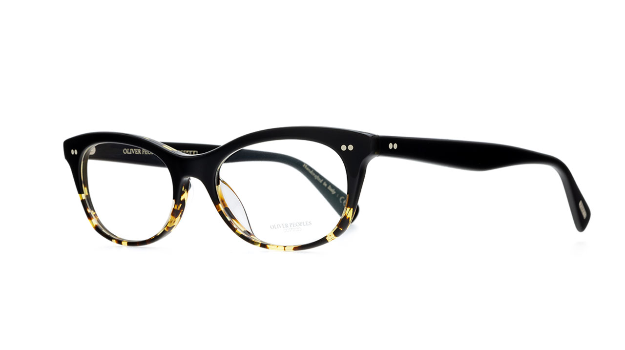Paire de lunettes de vue Oliver-peoples Dezerai ov5503u couleur noir - Côté à angle - Doyle
