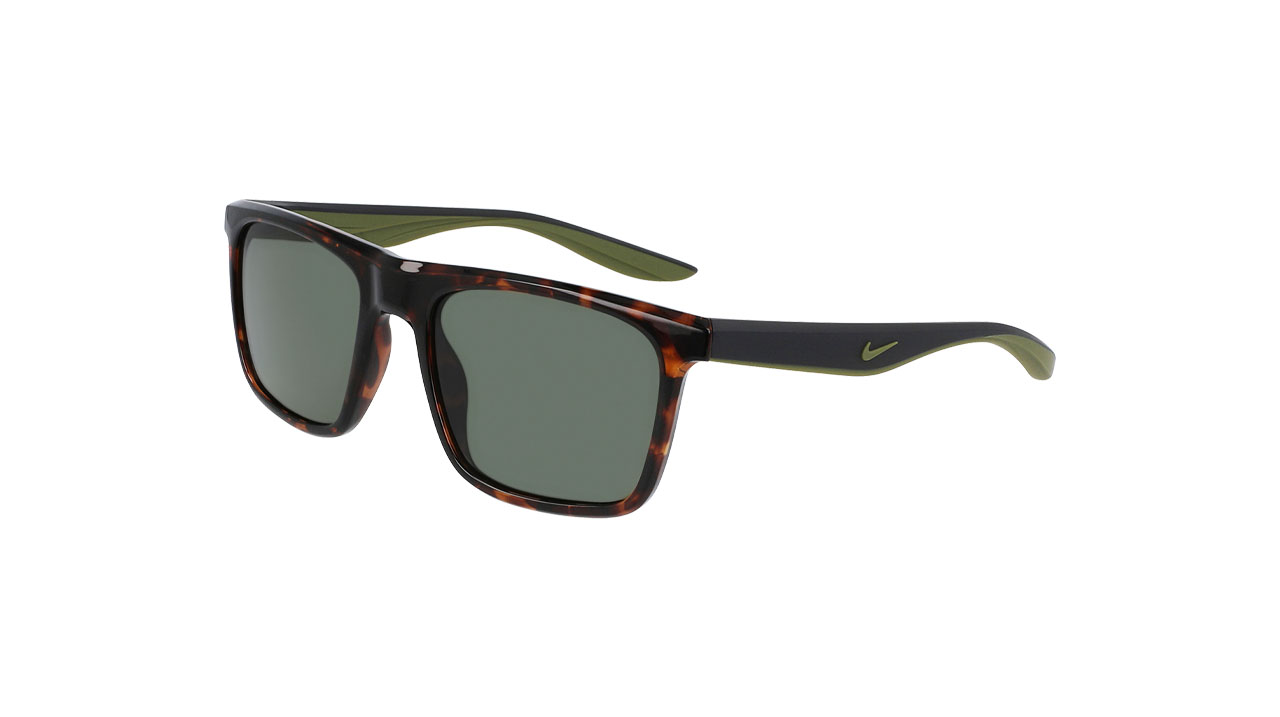 Paire de lunettes de soleil Nike Chak dz7372 couleur brun - Côté à angle - Doyle
