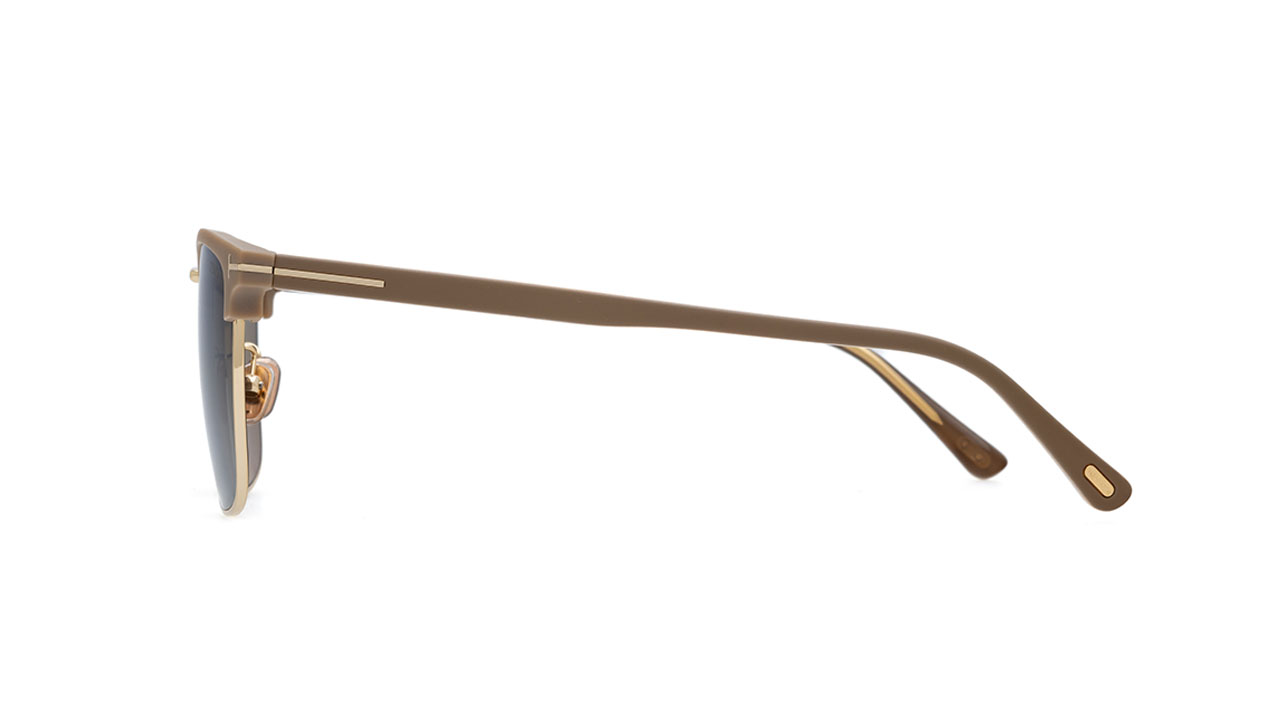 Paire de lunettes de soleil Tom-ford Tf997-h /s couleur or - Côté droit - Doyle
