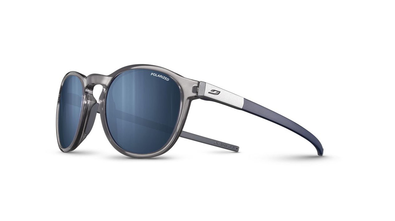 Paire de lunettes de soleil Julbo Js565 shine couleur gris - Côté à angle - Doyle