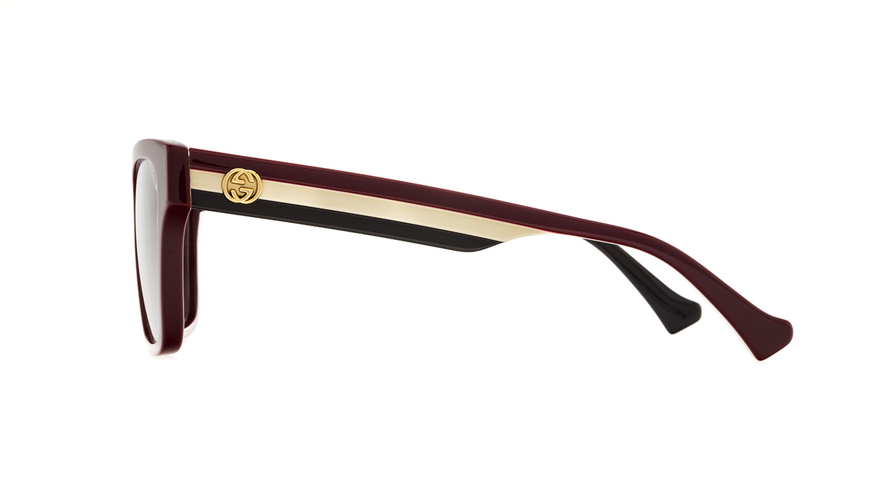 Paire de lunettes de vue Gucci Gg1302o couleur rouge - Côté droit - Doyle