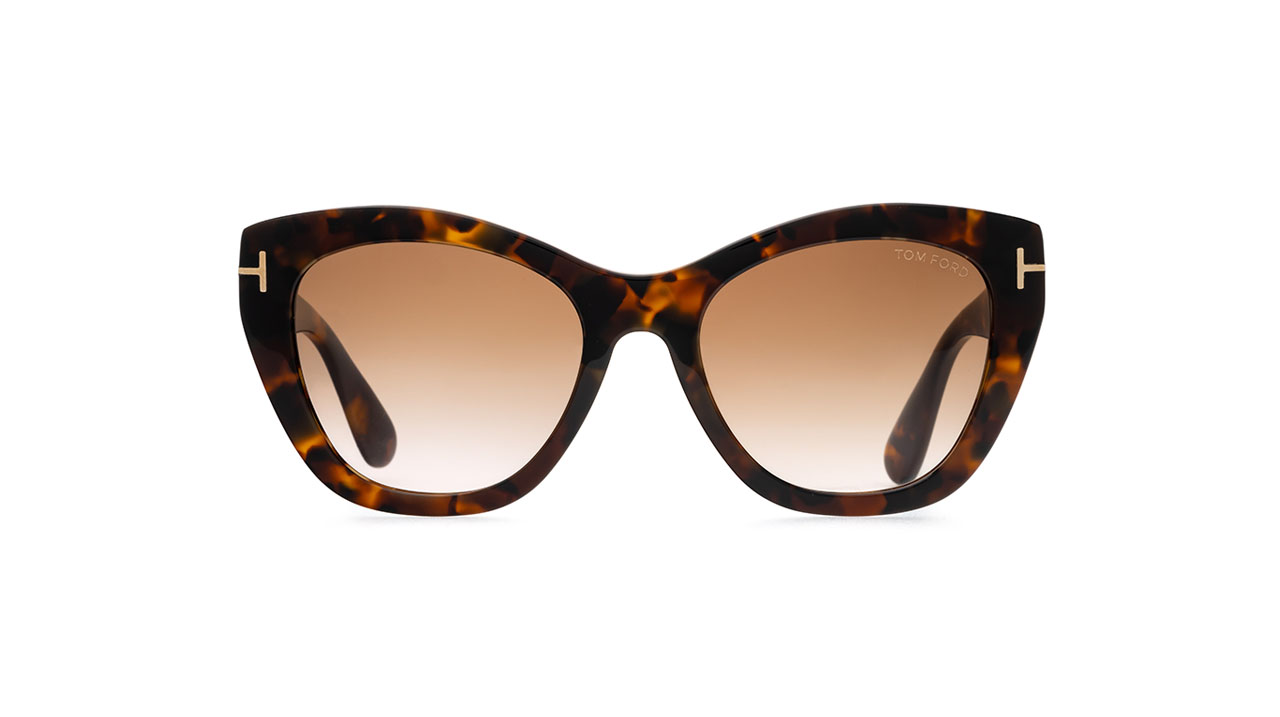 Paire de lunettes de soleil Tom-ford Tf940 /s couleur havane - Doyle