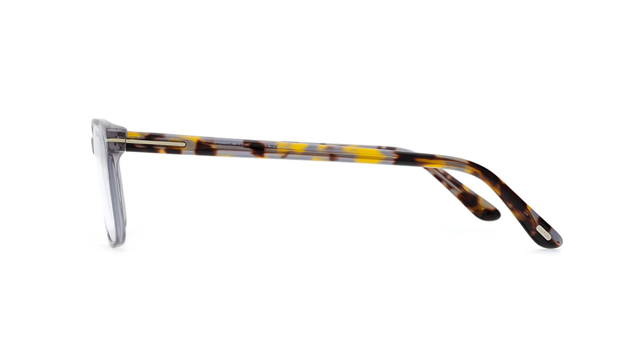 Paire de lunettes de vue Tom-ford Tf5831-b couleur gris - Côté droit - Doyle
