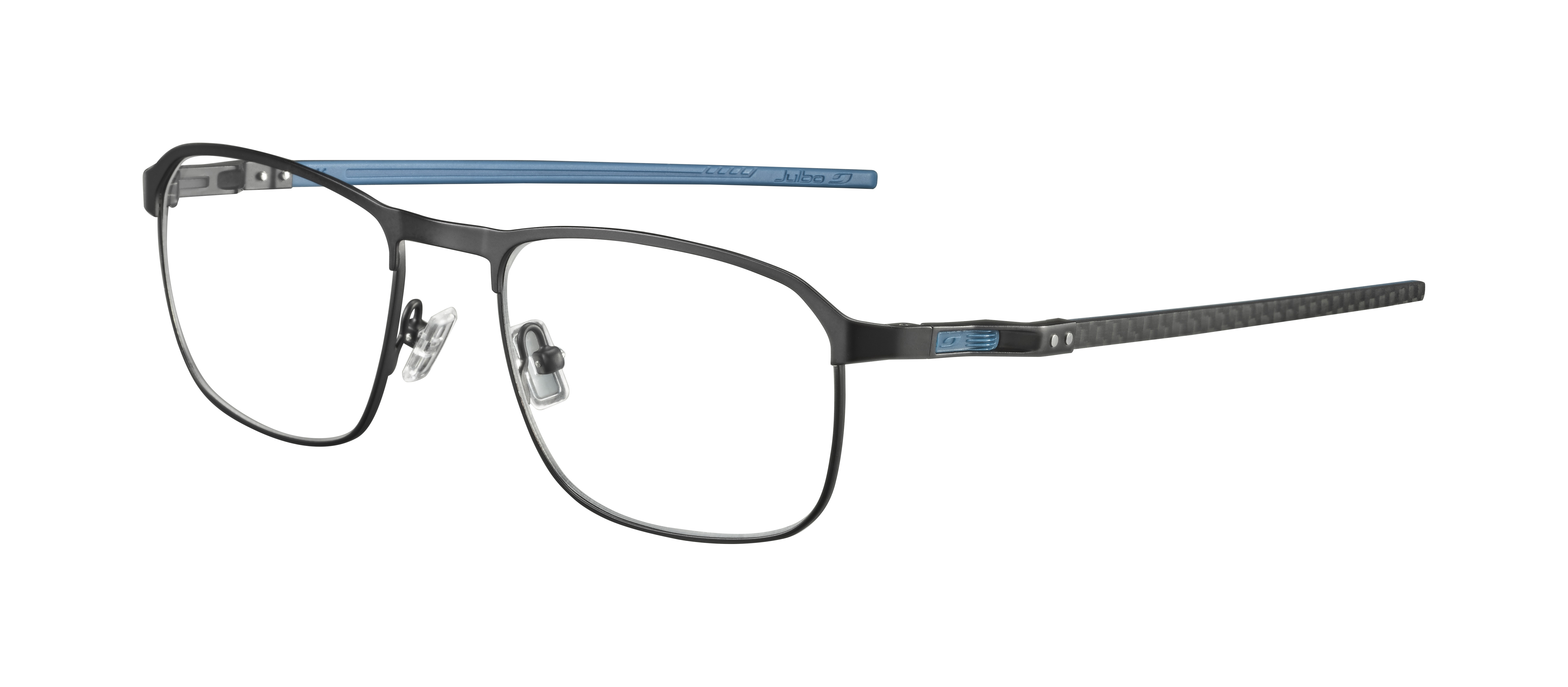 Paire de lunettes de vue Julbo Op1401 foster couleur noir - Côté à angle - Doyle