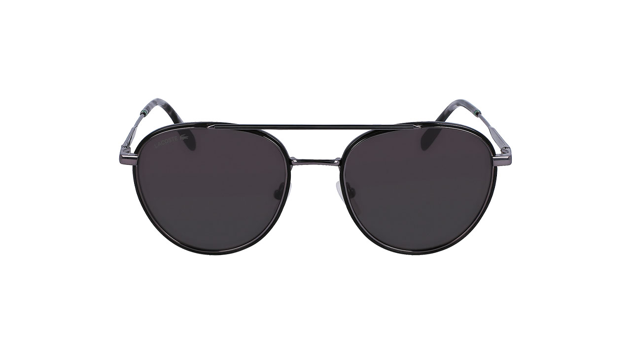 Paire de lunettes de soleil Lacoste L258s couleur noir - Doyle