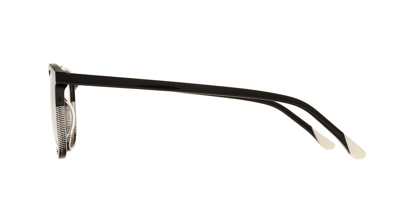 Paire de lunettes de vue Woodys-petite Vento couleur noir - Côté droit - Doyle