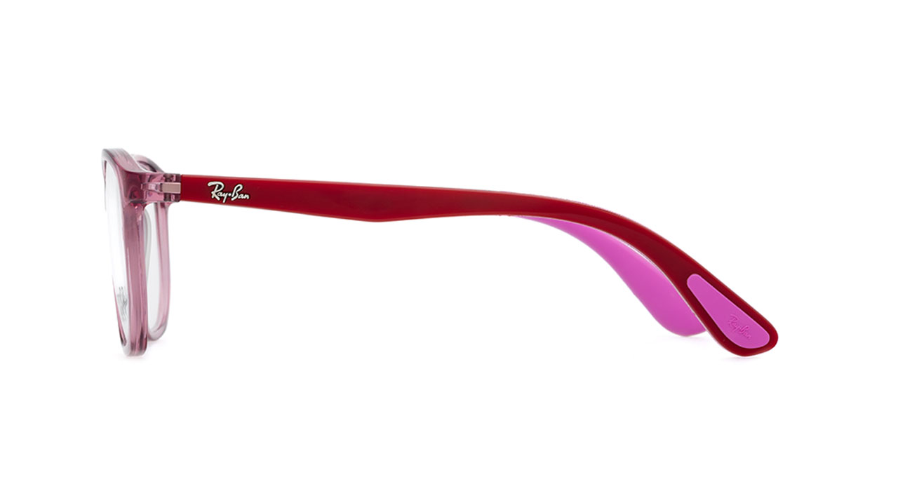 Paire de lunettes de vue Ray-ban-junior Ry1619 couleur rose - Côté droit - Doyle
