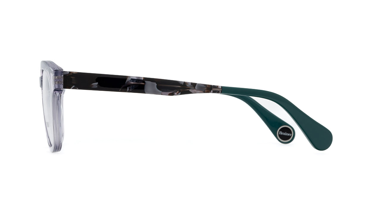 Paire de lunettes de vue Woow No brainer 2 couleur gris - Côté droit - Doyle