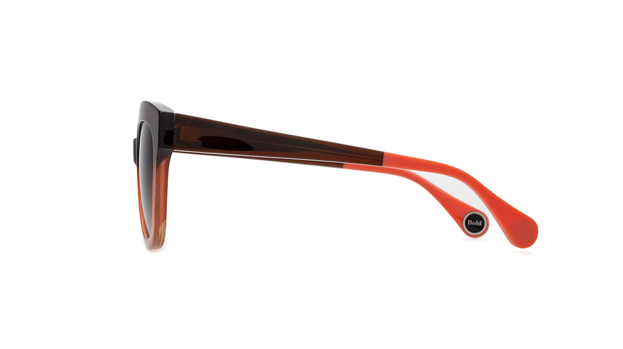 Paire de lunettes de soleil Woow Super bold 1 /s couleur rose - Côté droit - Doyle