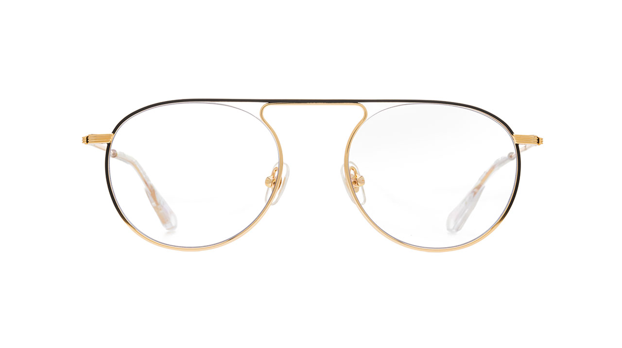 Paire de lunettes de vue Krewe Rampart optical couleur or - Doyle