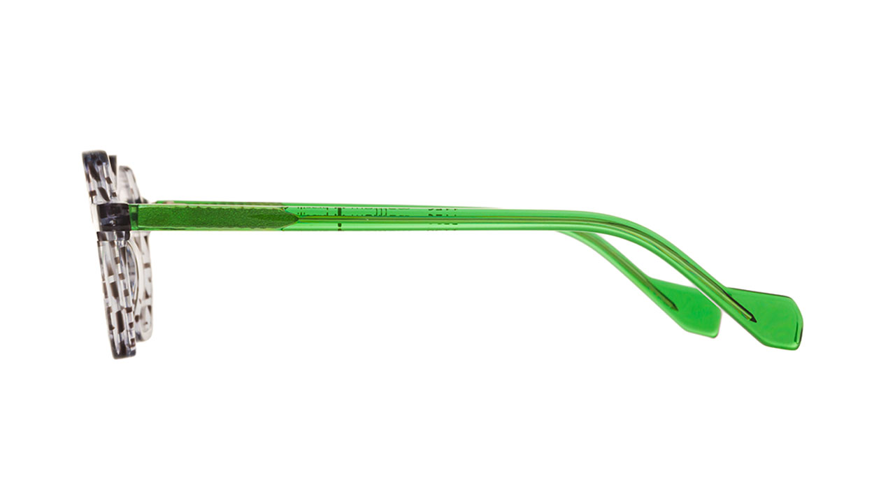 Paire de lunettes de vue Matttew Brasili couleur gris - Côté droit - Doyle