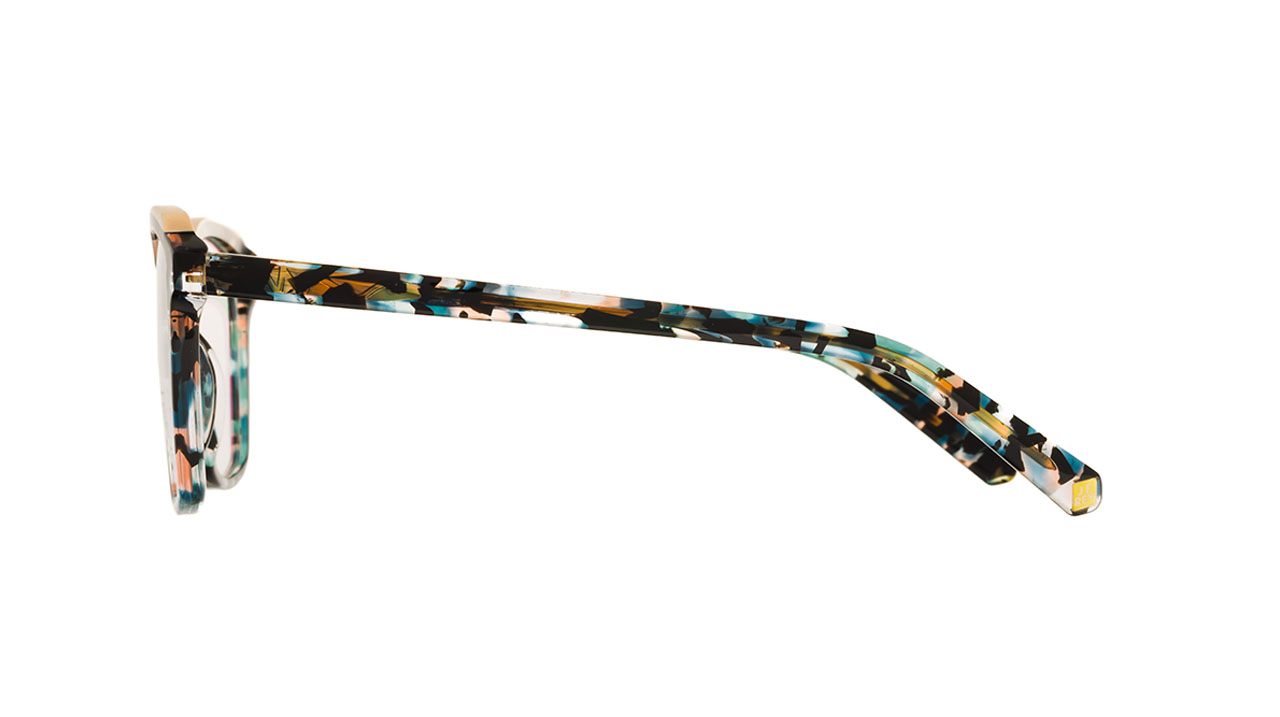 Paire de lunettes de vue Jf-rey-petite Pa102 couleur brun - Côté droit - Doyle